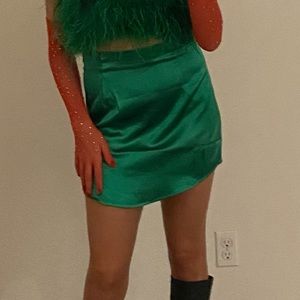 M Green Shein Skirt